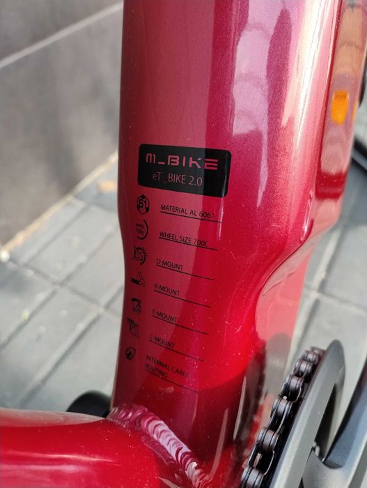 Rower elektryczny M-Bike eT-Bike 2.0 SILNIK BAFANG