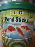 ТЕТРА СТIК. Фасовка на вагу. Корм для золотих риб TetraPond Sticks - 1