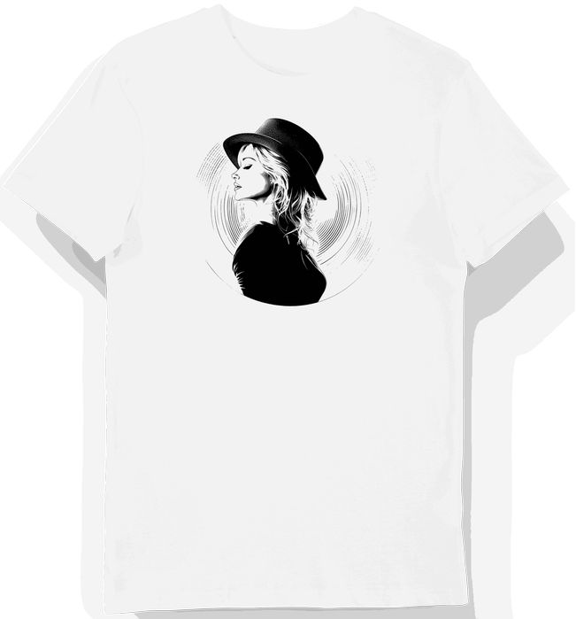 Koszulka męska biała z motywem muzyki country Carrie Underwood 3XL
