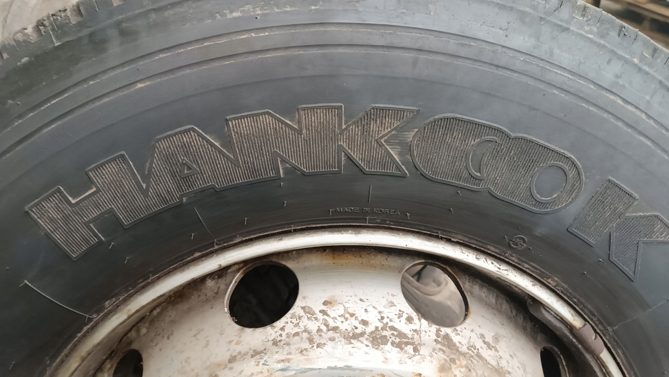 Koła Felgi 2x Opony Hankook ALO2 R22,5