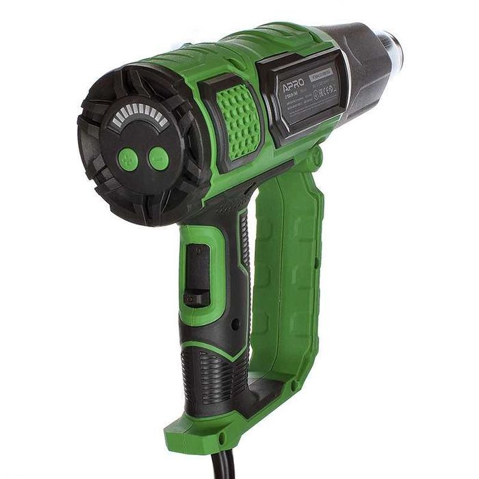 Фен будівельний 2100 Вт 500/300/600 л/хв + насадки APRO F2100 899242