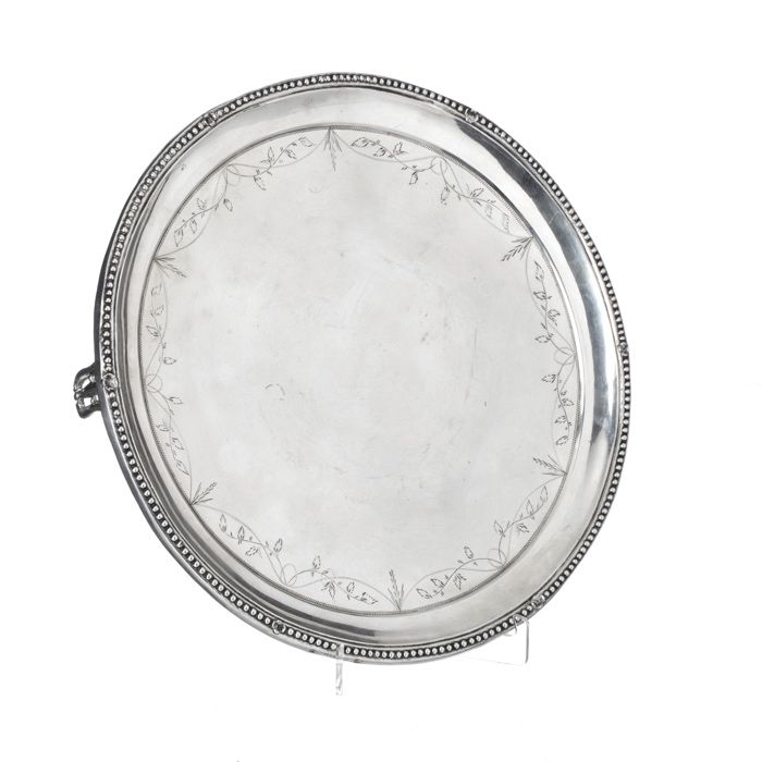 Taça recortada em prata