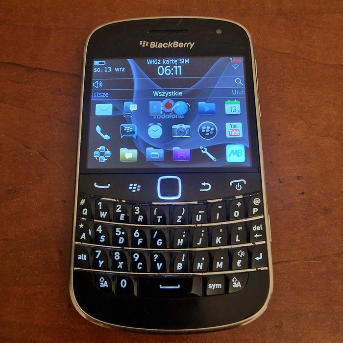 Blackberry 9900 Bold czarny