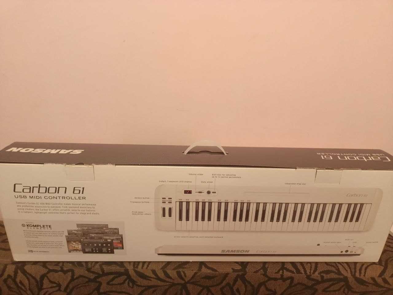 Синтезатор SAMSON Carbon 61 USB MIDI Controller