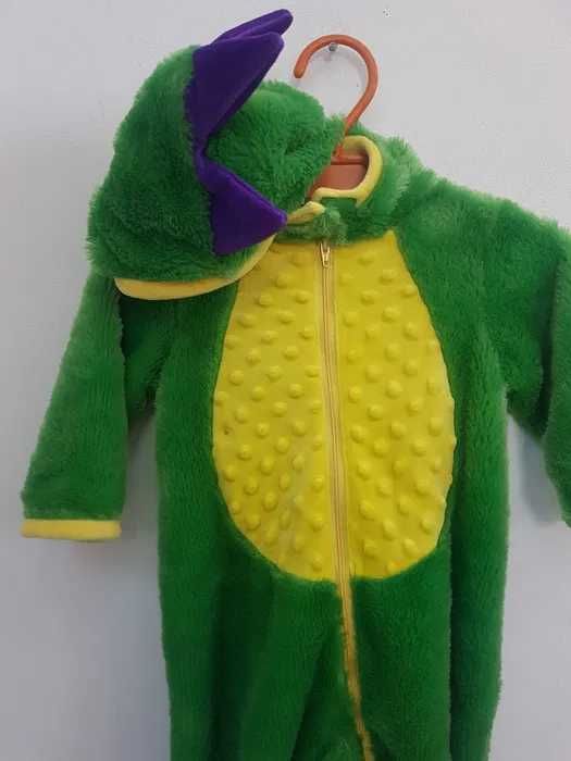 Strój przebranie smok dinozaur 74 cm B048