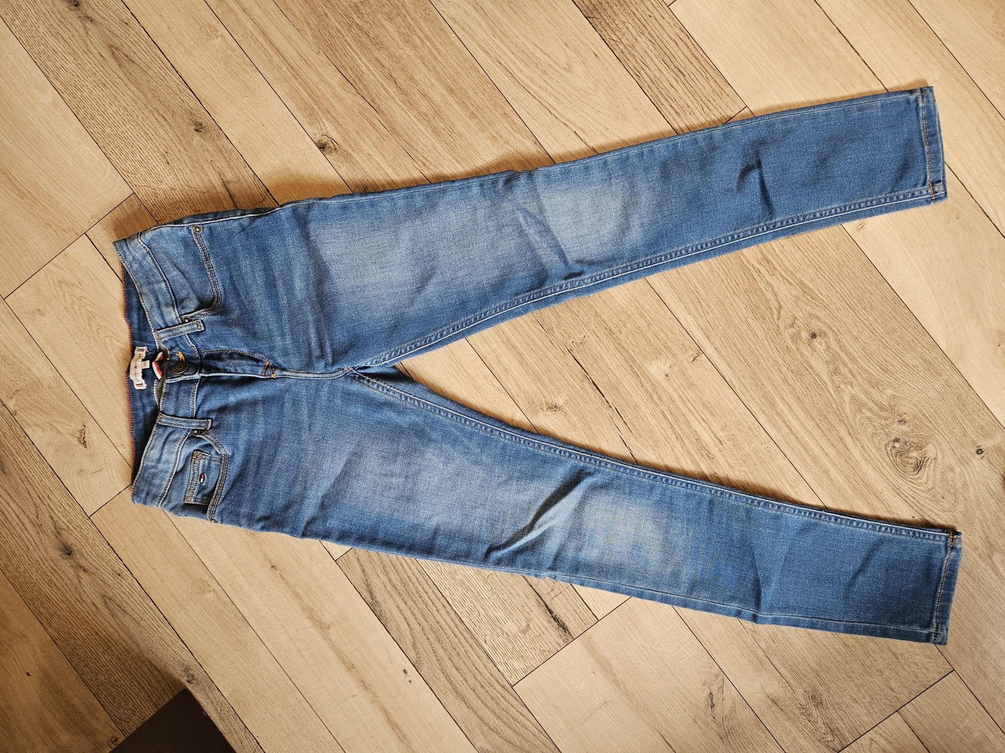 Jeansy Tommy hilfiger rozmiar xxs lub 152