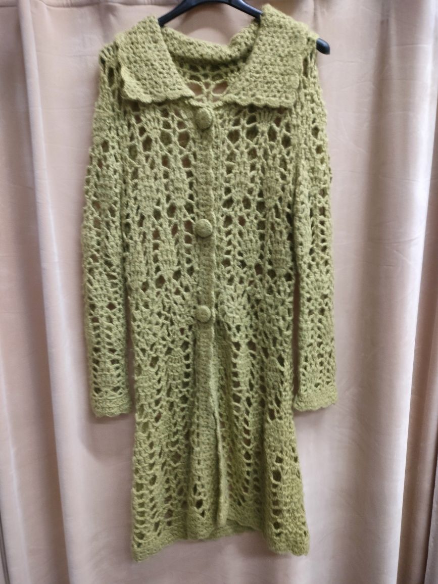 Sweter ażurowy r.M