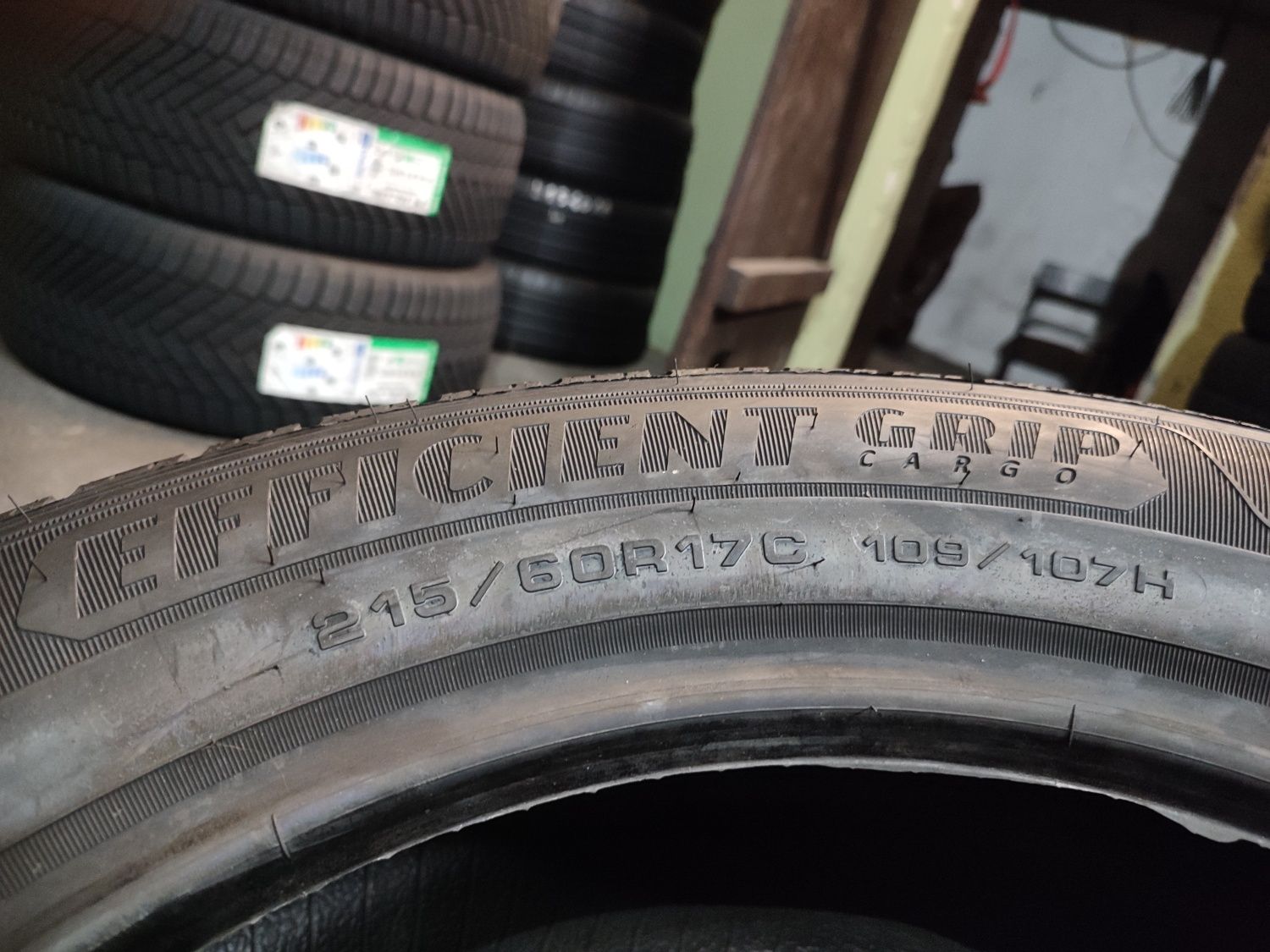 Opony 215/60/17 C Goodyear Efficient Grip Cargo * Nowe !! VAT Wysl *