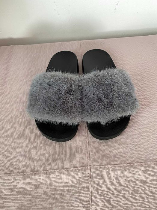 Givenchy капці з хутром норки оригінал