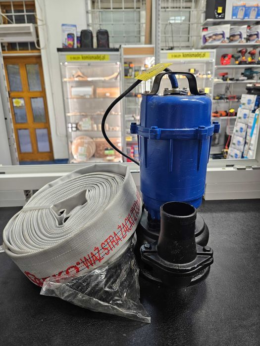 Pompa Zanurzeniowa do Wody Brudnej z Rozdrabniaczem Geko G81424 + Wąż