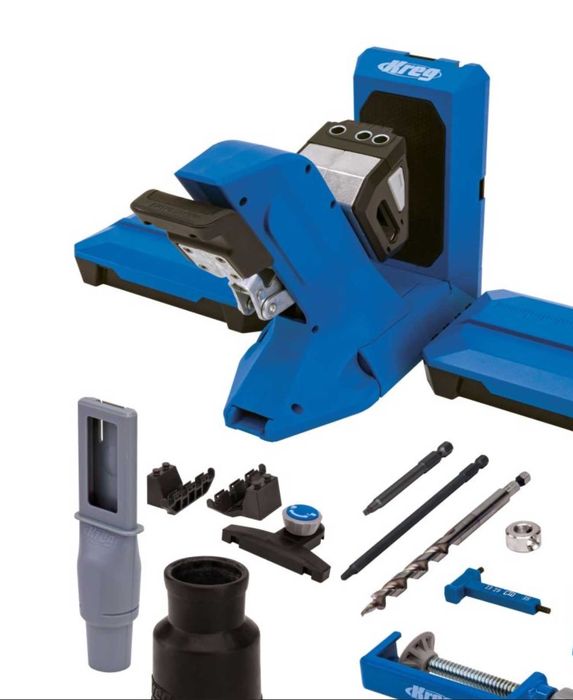 Kreg Pocket Hole Jig 720 PRO +  Acessorios KREG - Conjunto como novo