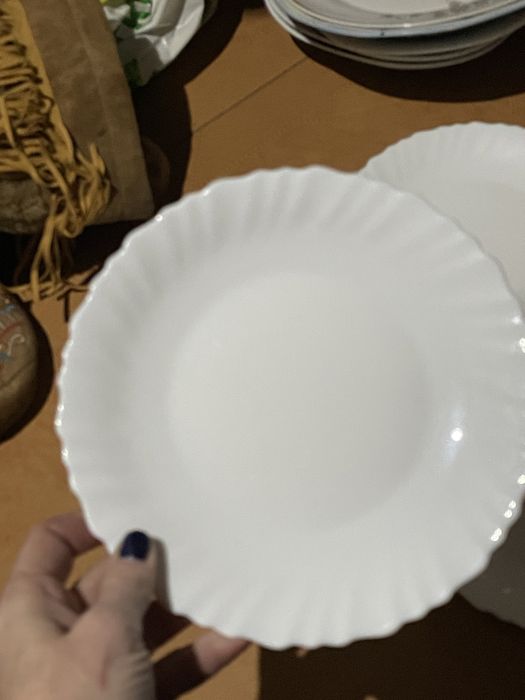 Cztery talerze deserowe Luminarc Feston