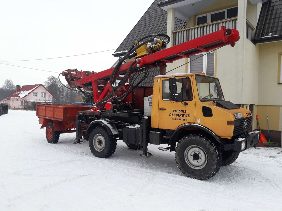 Studnia Głębinowa, Odwierty pod pompy ciepła, odwadnianie działki