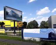 TABLICA reklamowa 6x3, BILLBOARD wolnostojący z MONTAŻEM