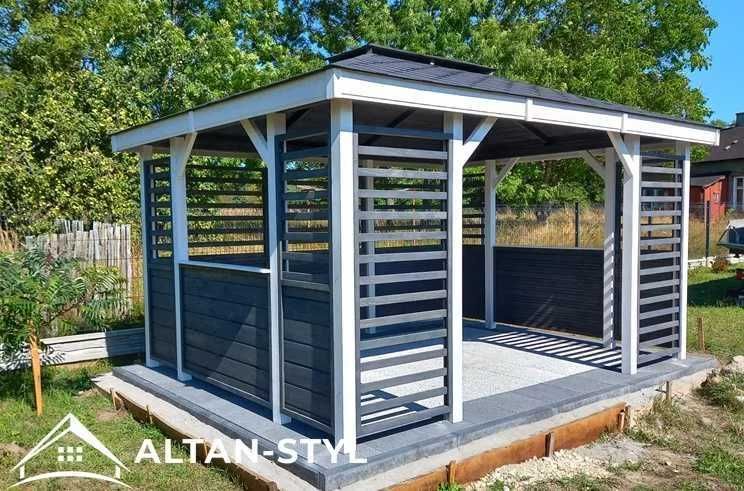 Altany, altanki, wiaty, altanka ogrodowa ANIELA 3x4m PRODUCENT