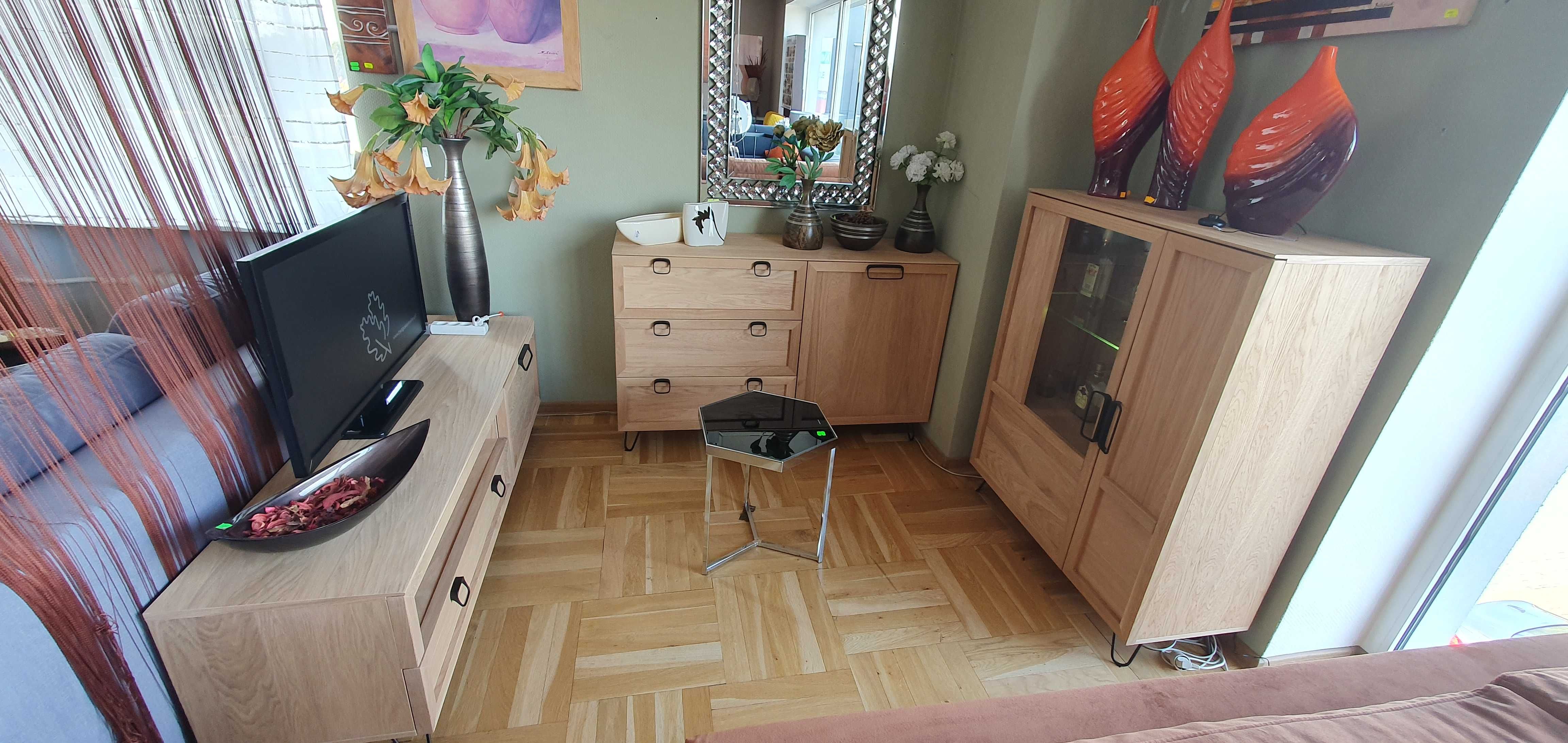 Komoda + witryna + szafka RTV LIMBO Szynaka taniej o 30%