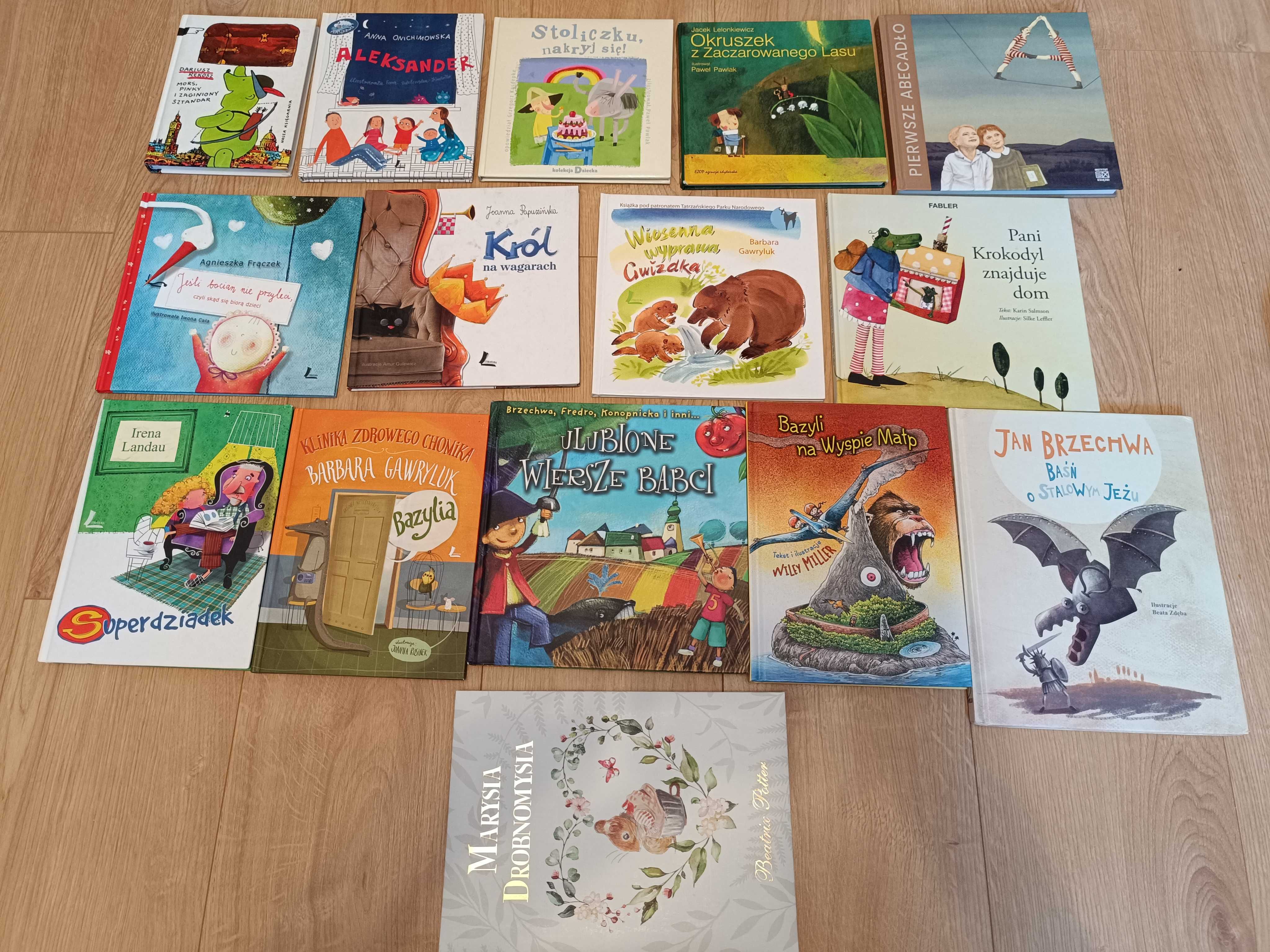 Zestaw książek dla dzieci - 15 książek