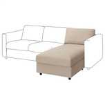 Pokrycie sekcji szezląga Ikea vimle sofa