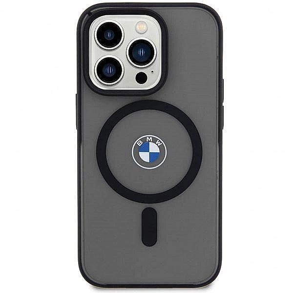 Etui Bmw Signature MagSafe na iPhone 14 Plus - czarne
