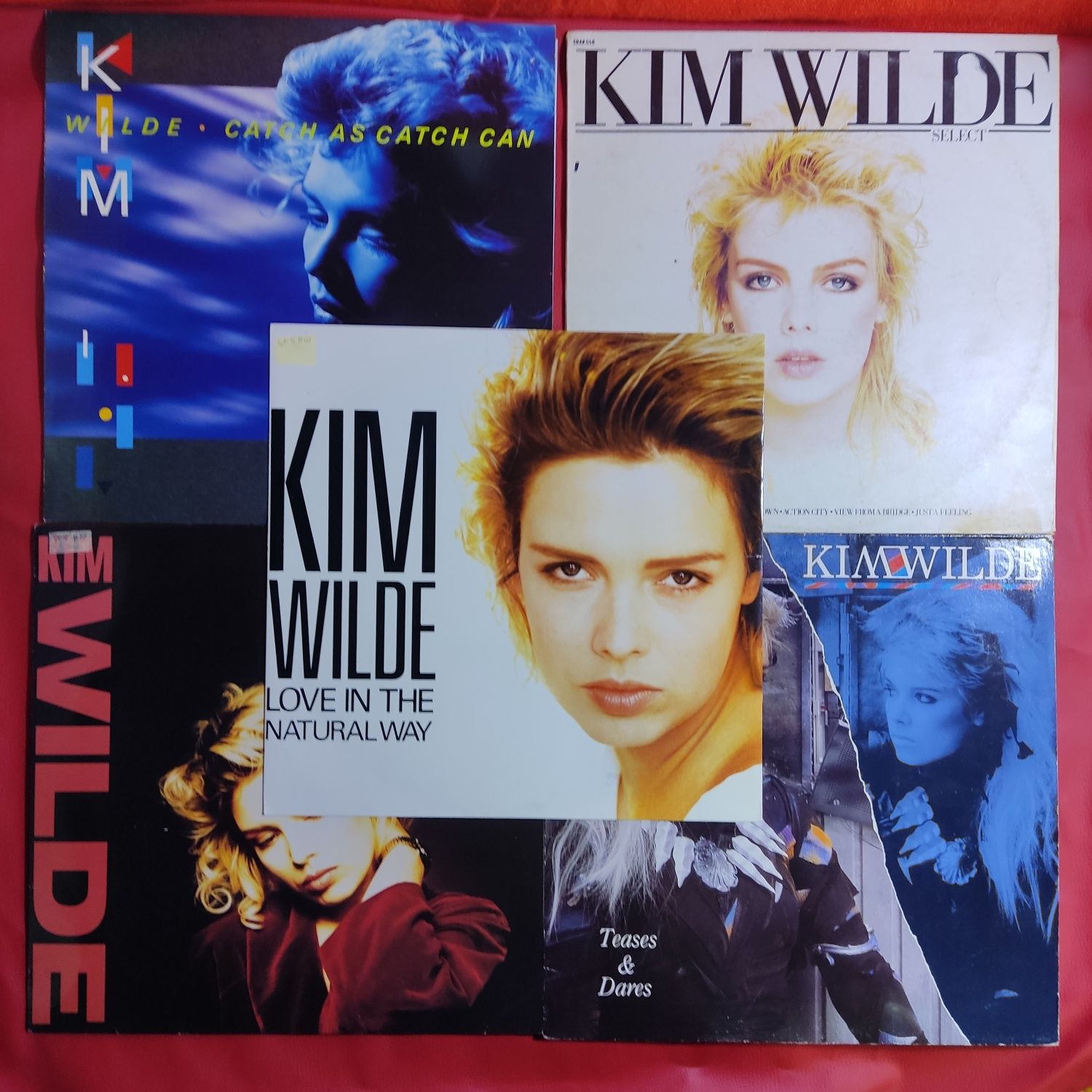 Kim Wilde-Фірмові вінілові платівки 1981/82/83/84/86/88/89/90