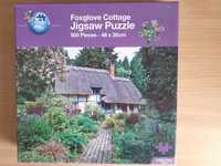 Puzzle world, Foxglove cottage, 500 elementów