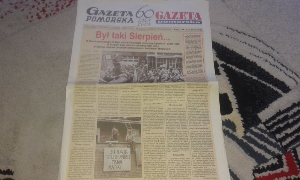 Gazeta Pomorska - specjalny dodatek z okazji jubileuszu 60 lecia