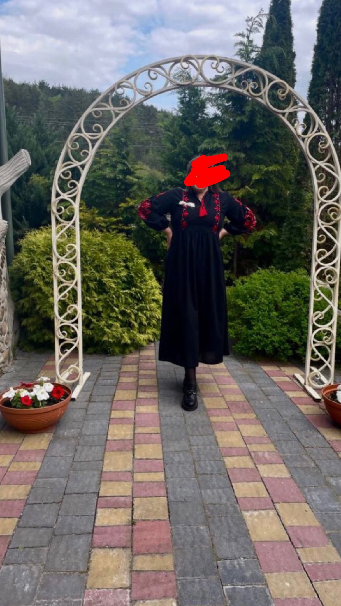 Вишите плаття , великого розміру 56 р