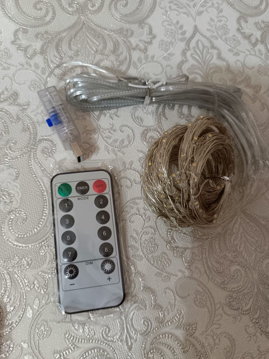 Гірлянда штора 3*3