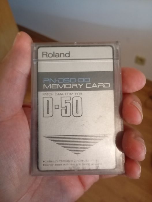 Cartão de memória d-50 Roland