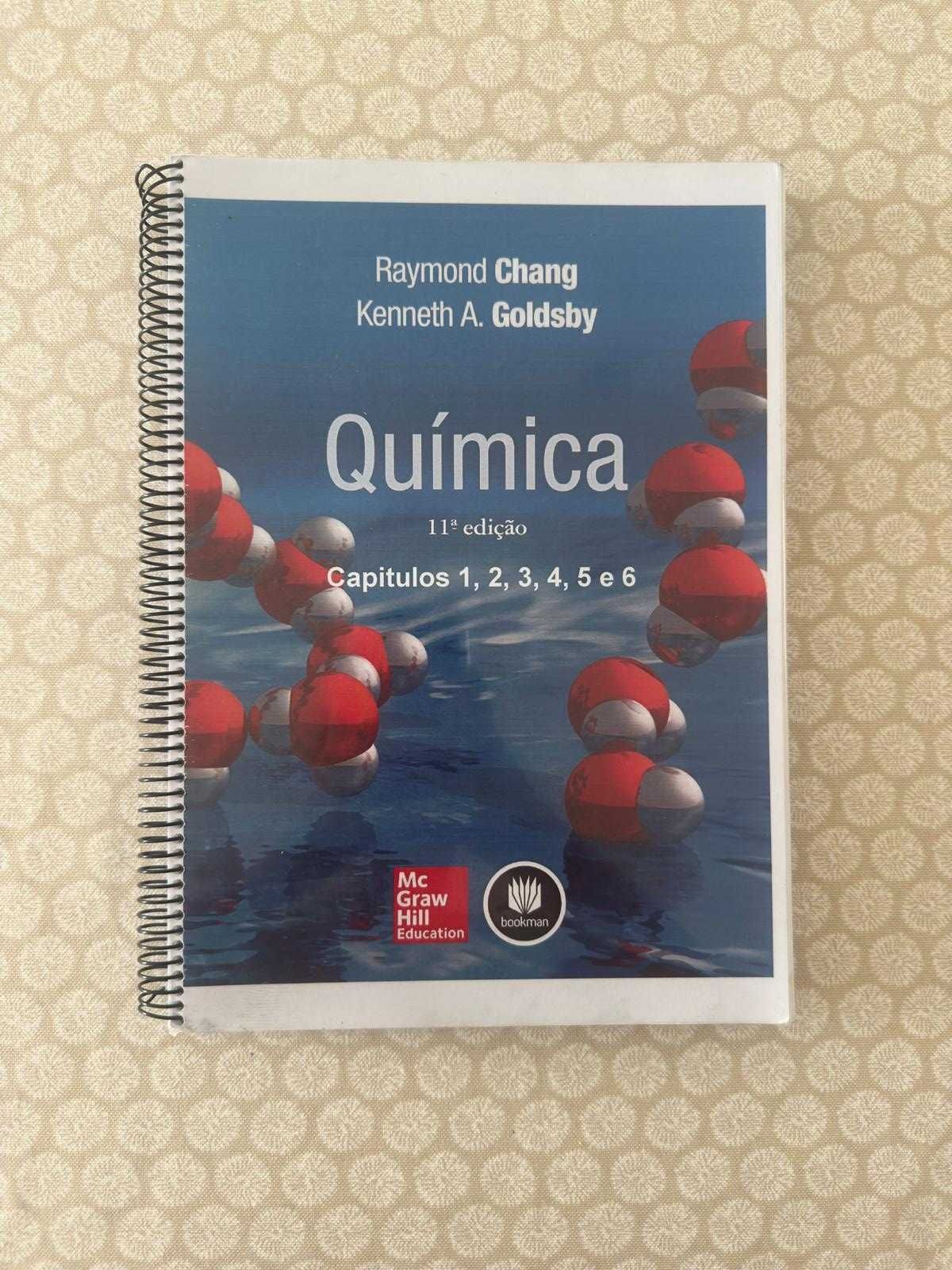 Manual de Química 11ª edição, capítulos de 1 a 6.