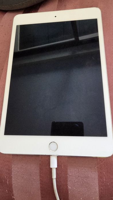 Vendo ipad mini 4 de 128 gb com luz vermelha de fundo