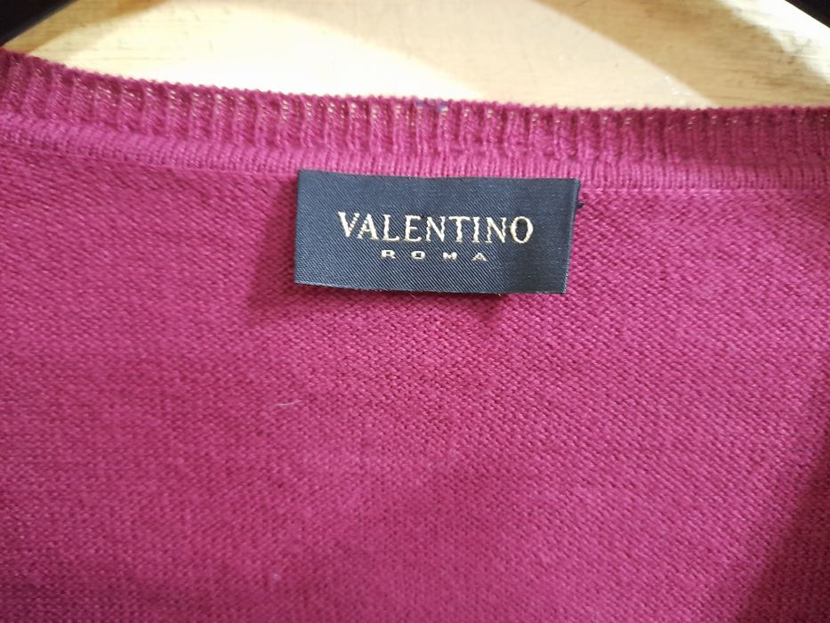 Valentino оригінал чоловічий светр хлопок бавовна