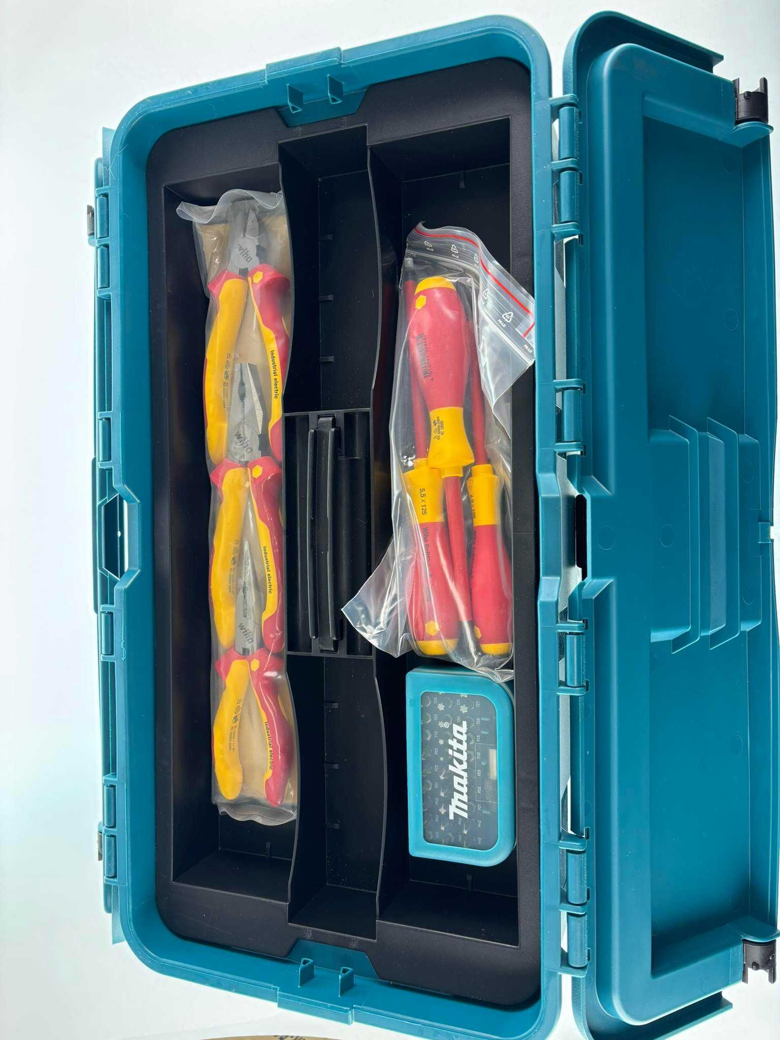Makita Wiertarko-wkrętarka 18V + 2x akumulator BL1815 + ładowarka