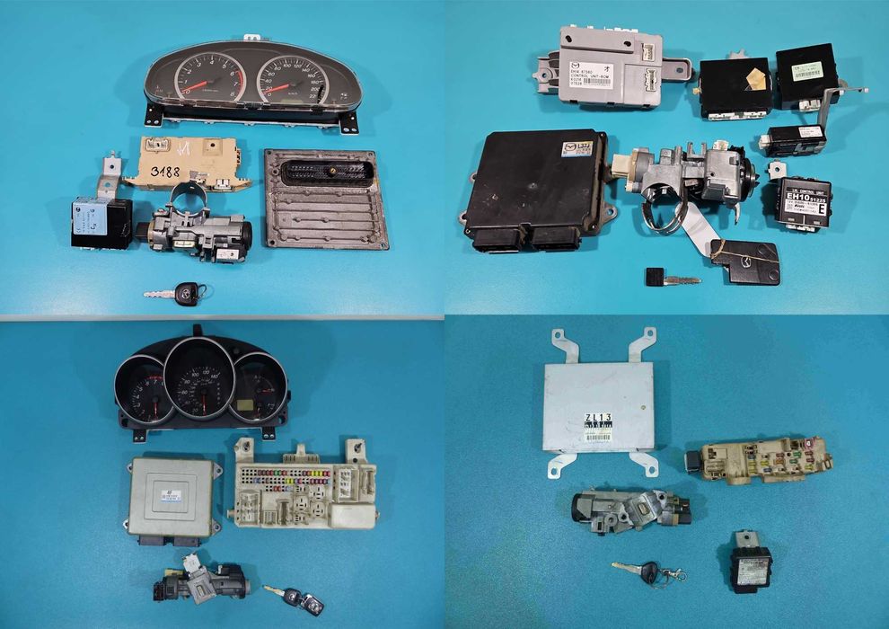 ЕБУ ECU блок керування двигуна Mazda 2 3 323 5 6 CX-5 Cx-7 Mpv Premacy