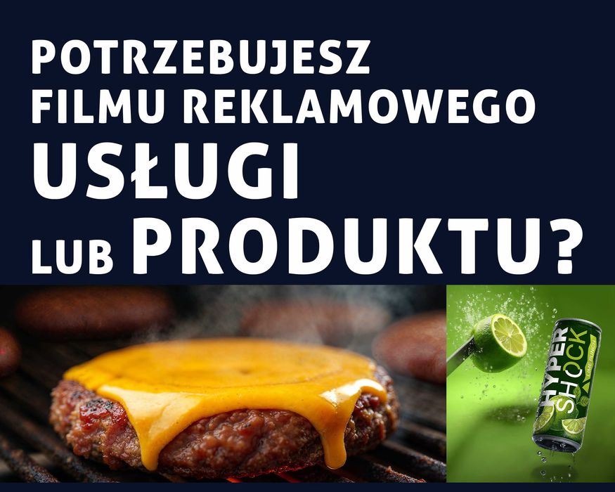 Profesjonalny Film Reklamowy Online, Makieta Produktu, Lektor, AI