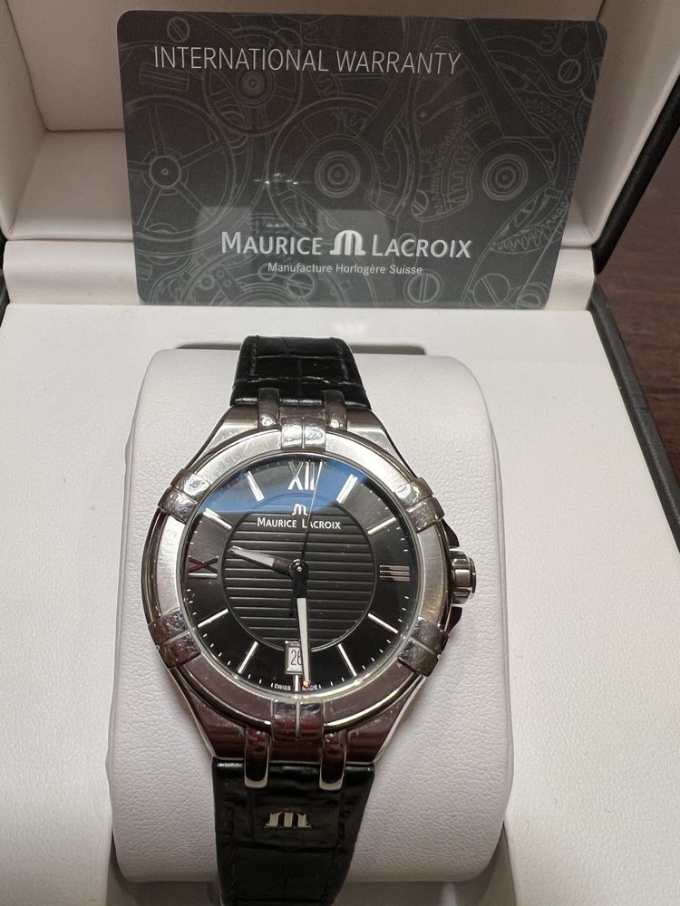 Швейцарские часы Maurice Lacroix AI 1006 Оригинал Полный Комплект Жен