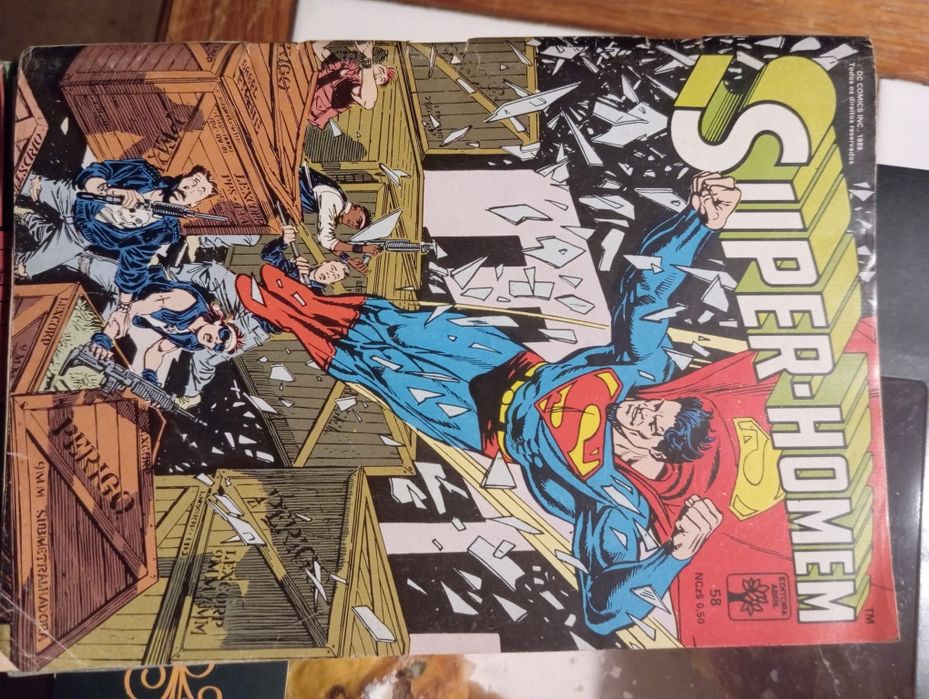 Super Homem nº58 da Abril 1989