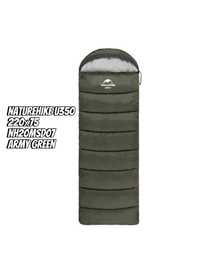 Спальный мешок с капюшоном Naturehike U350 220х75 NH20MSD07 army green