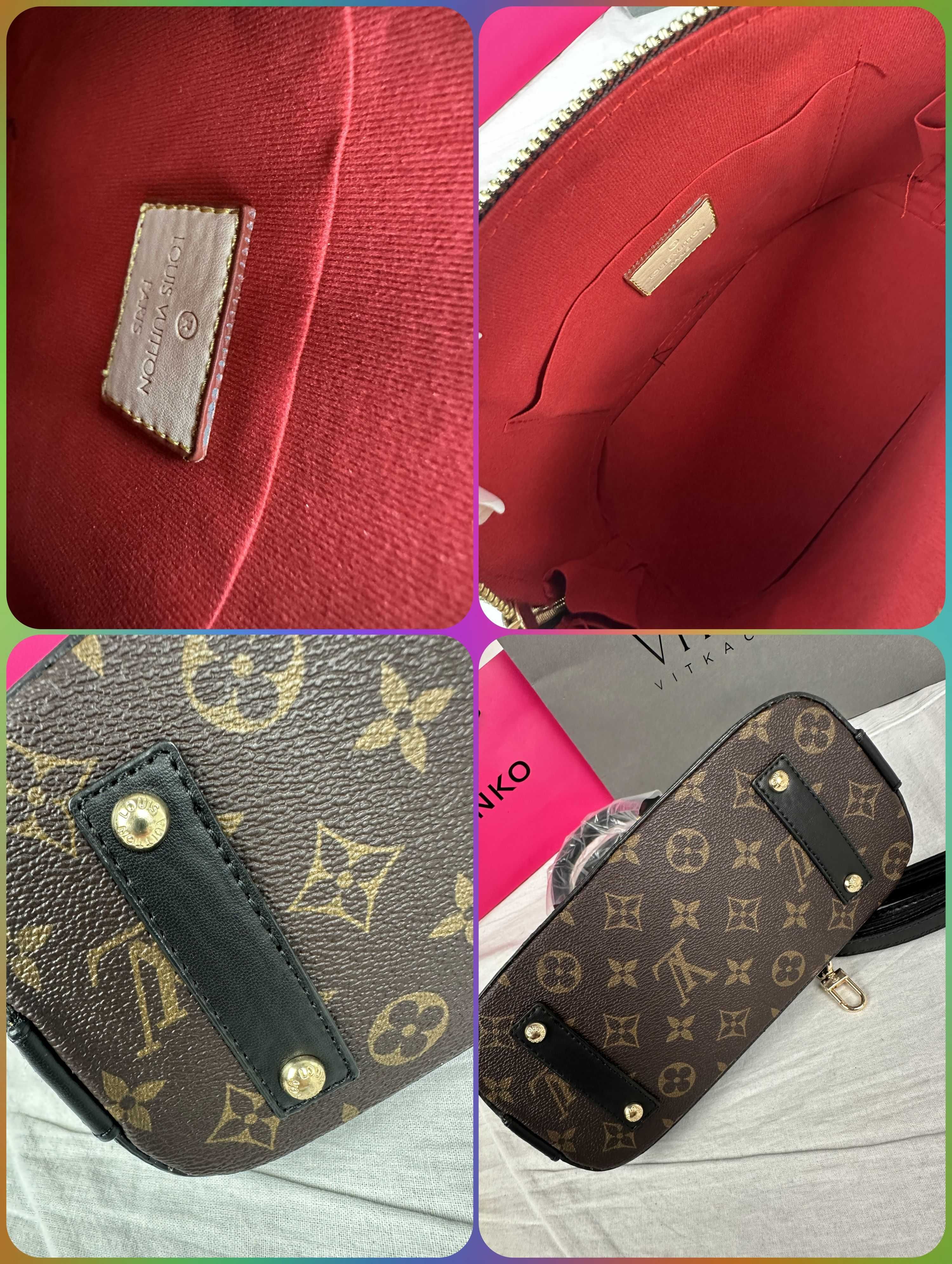 Torba Louis Vuitton alma brazowa monogram kuferek logowana premium
