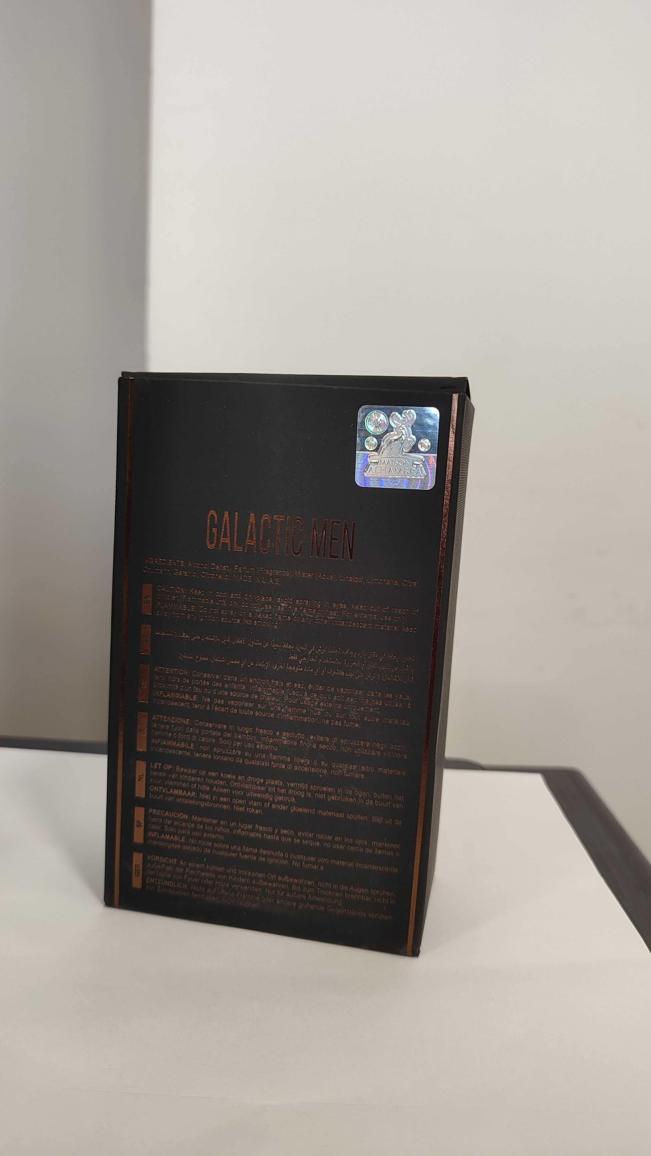Maison Alhambra - Galactic Men Intense e Galactic Men Elixir