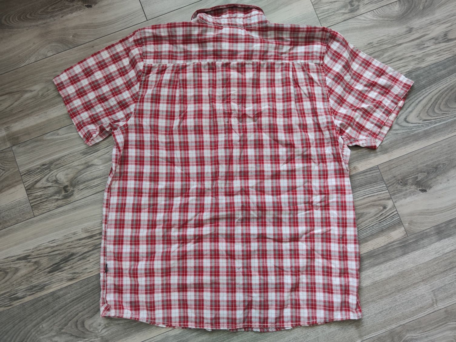 The North Face koszula męska w kratę XL na krótki rękawek