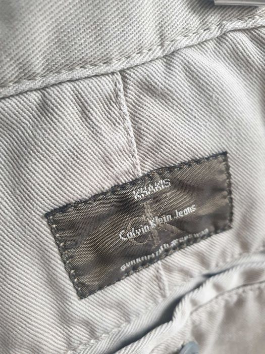 Spodnie vintage Calvin Klein Jeans 90s Khakis chinosy S męskie
