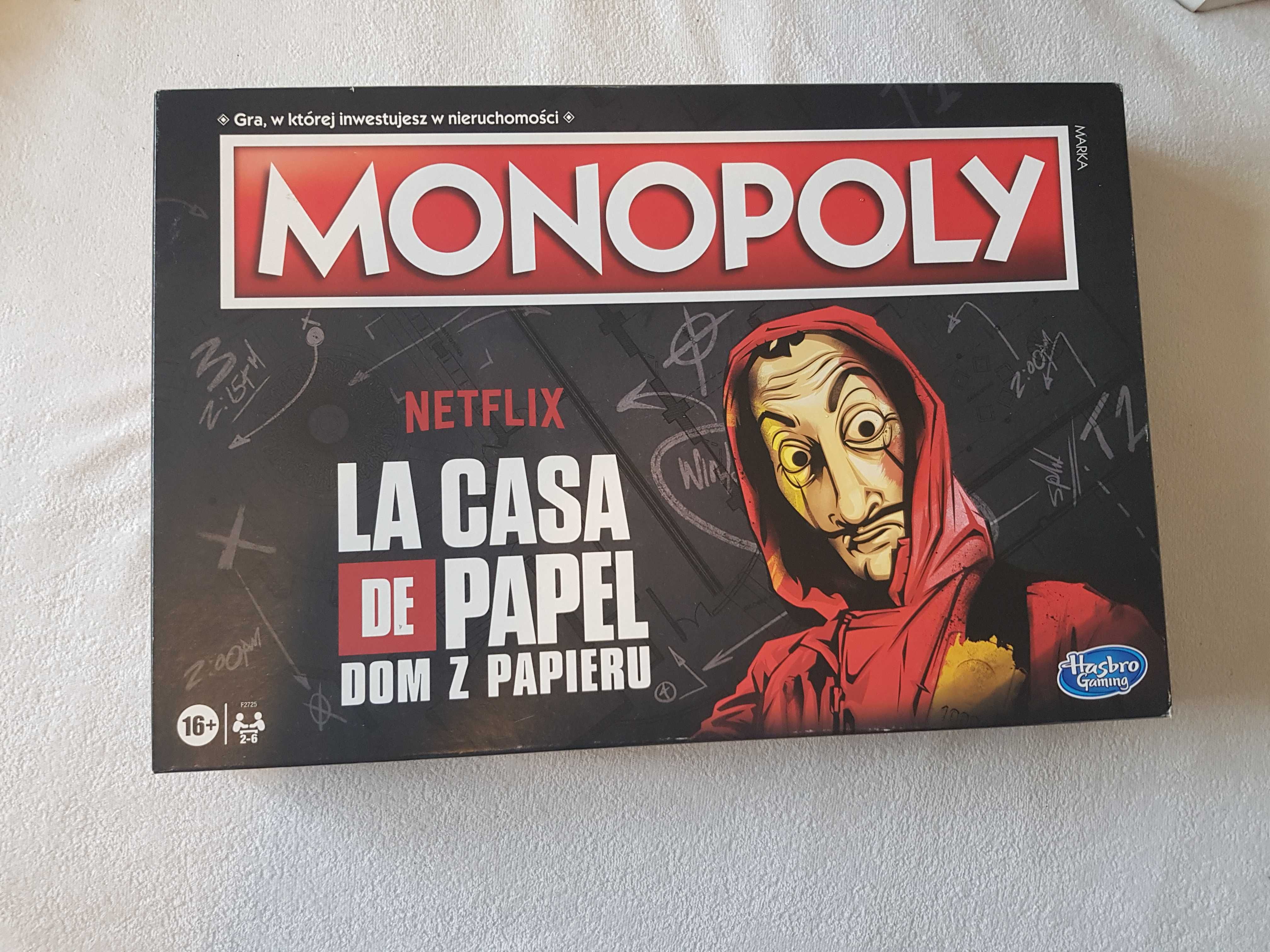 Monopoly Dom z papieru/ La casa de papel