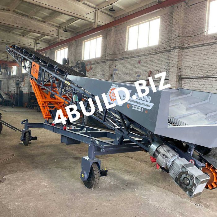 Наклонный транспортер для портов, ленточный конвейер 300 т/час