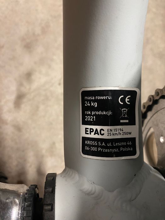 Bicicleta elétrica le grande