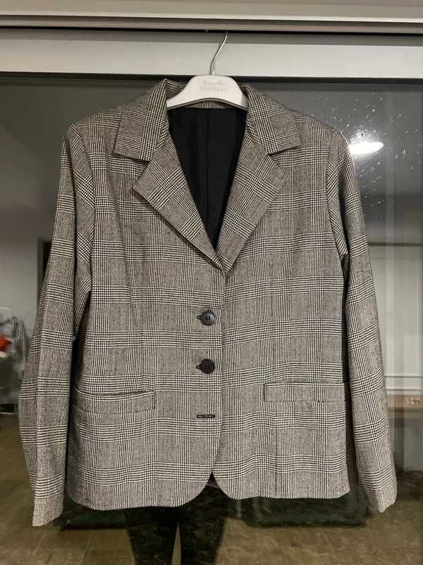 Blazer / casaco xadrez feminina