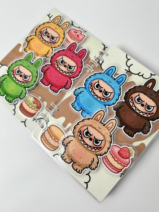 Альбом на липучках Labubu