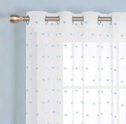 Zasłony Siatkowe Z Oczkami, Żakardowe, Chmury, Firanki Z Woalu 140X140