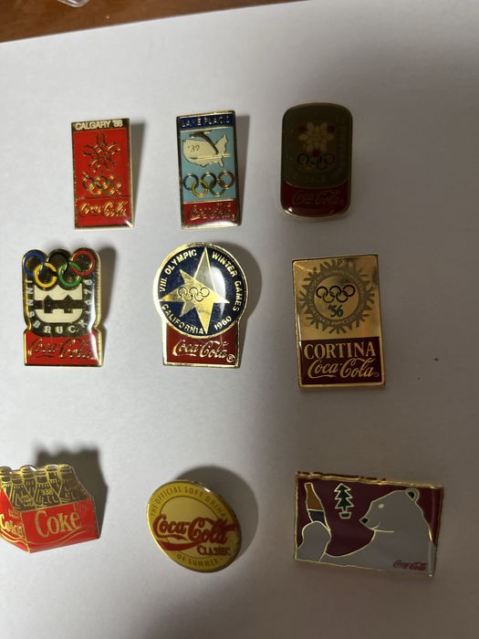 Значки Coca cola вінтажні