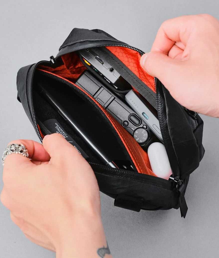 Alpaka Gear Go Sling Nano Utility Pouch Case Bag Сумка Слинг Черная